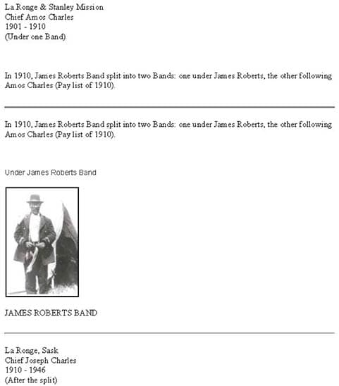 History of the Lac La Ronge Indian Band — Page 2