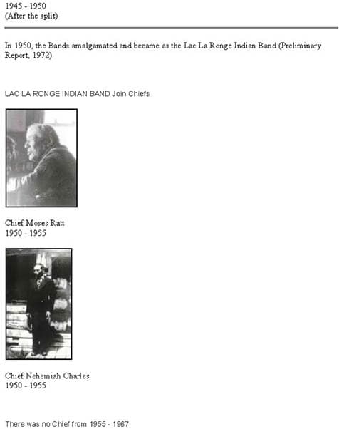 History of the Lac La Ronge Indian Band — Page 5
